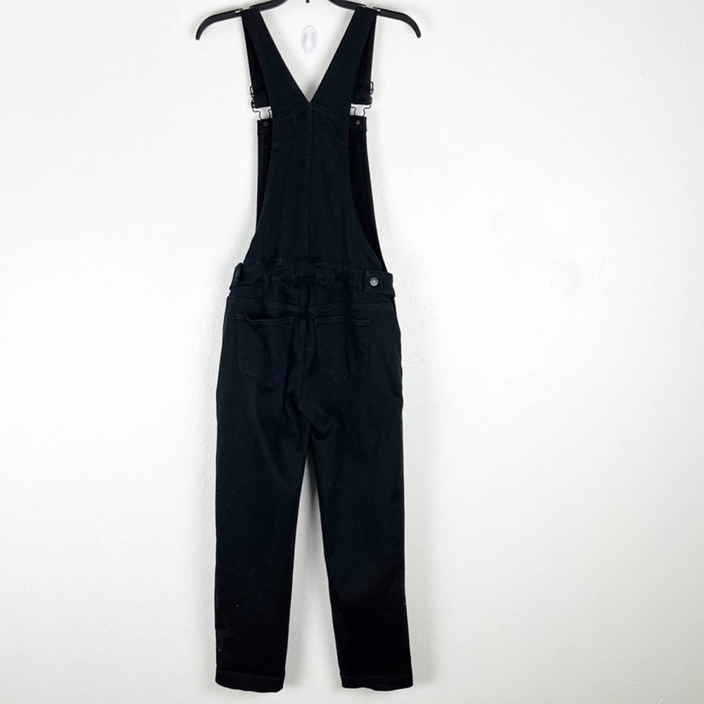 MADEWELL Black Maternity Straight Leg Overalls, Size  XS